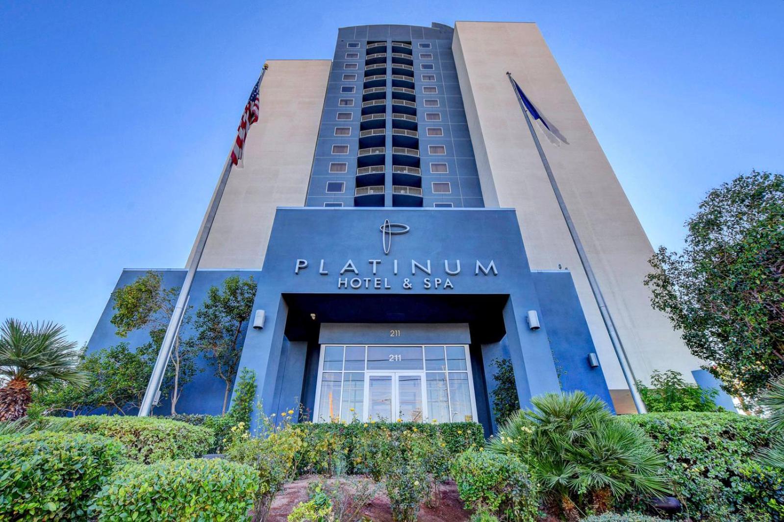 Diamond Suite At Platinum Hotel 2 Queen Beds Las Vegas Esterno foto